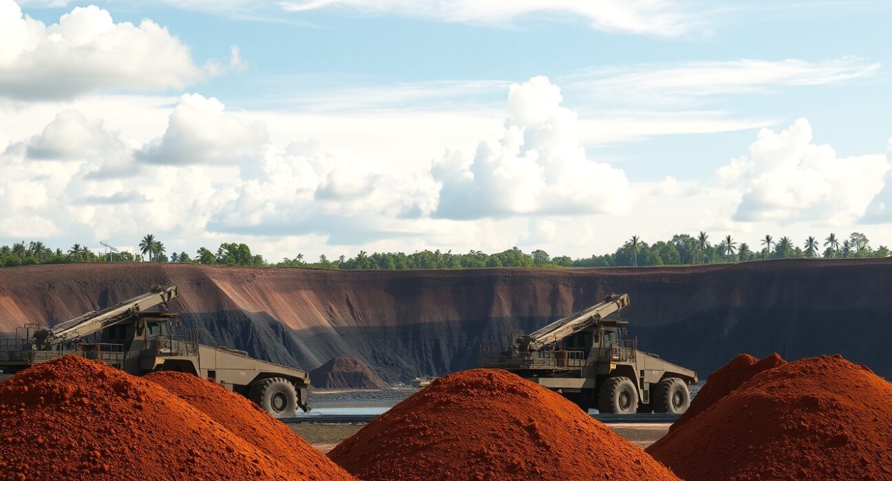 Bauxite and aluminium production process